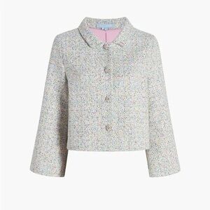 Hill House Bea Jacket Rainbow Tweed- Medium